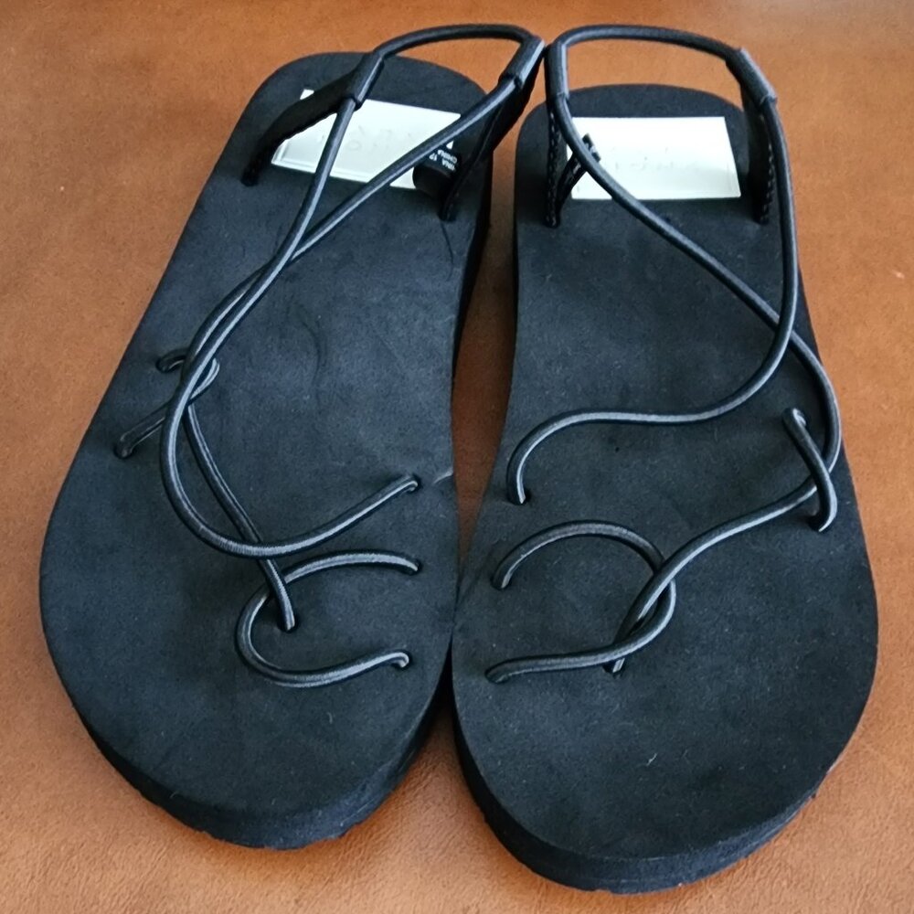 Zara Home Platform Sandals  Size 7.5